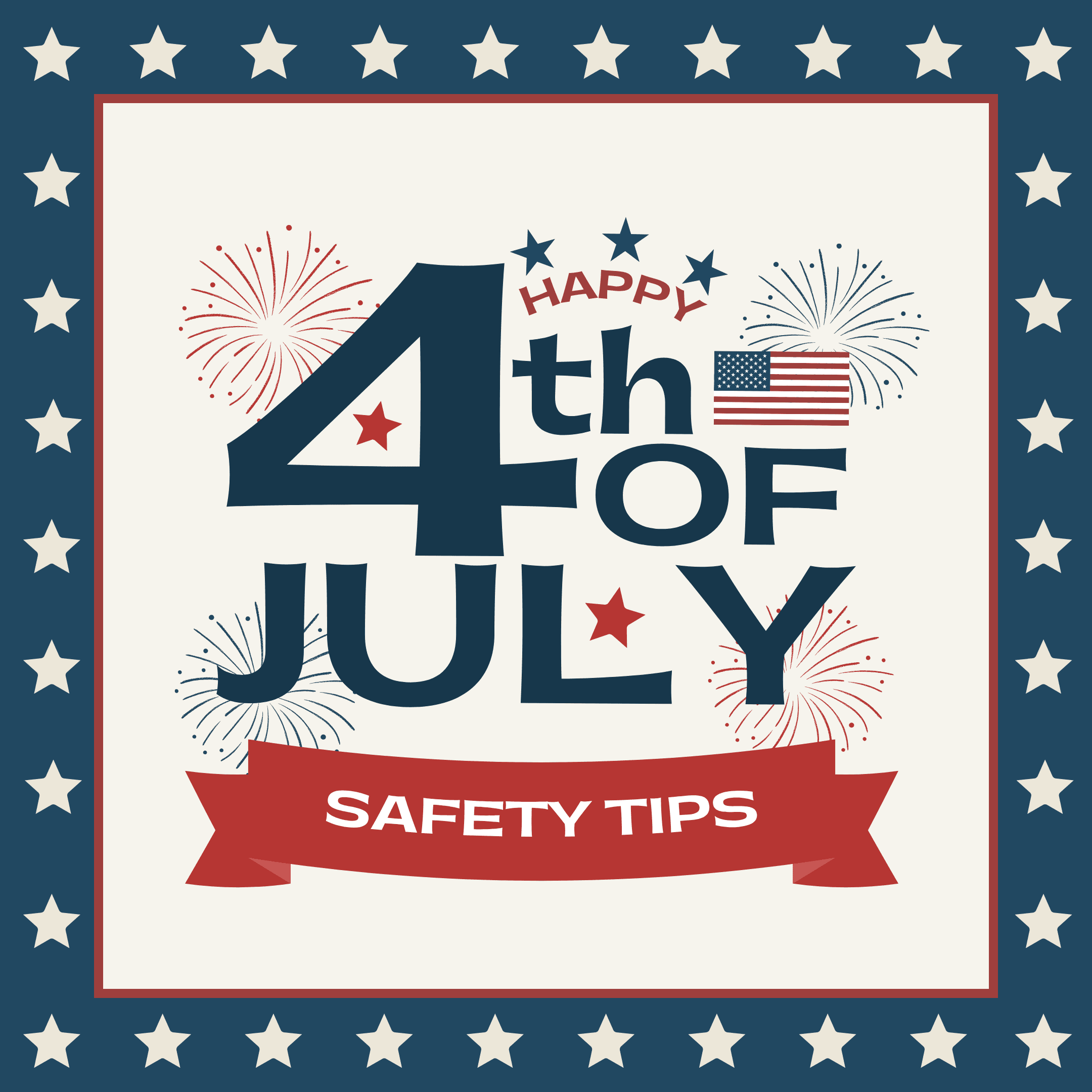 4th of July Graphic Safety Tips